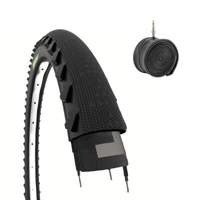 Copertone 26x1.95 (50-559) + camera. pneumatico 26 x 1.95 adulto trekking EV