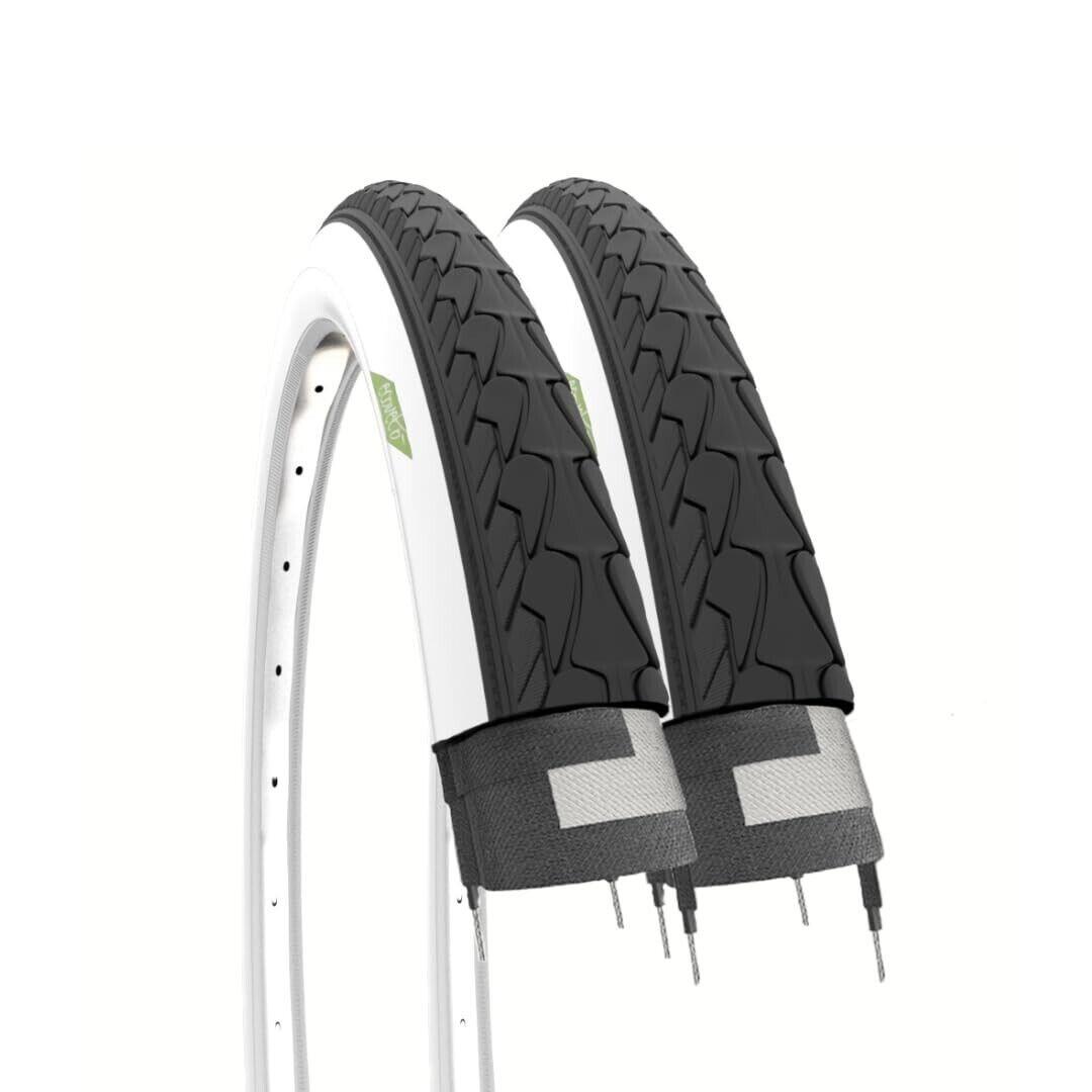 ECOVELO 2 copertoni 700x35C (37-622) 28x1.35 per bici 700 x 35C (1 5/8 x 1 3/8) EV