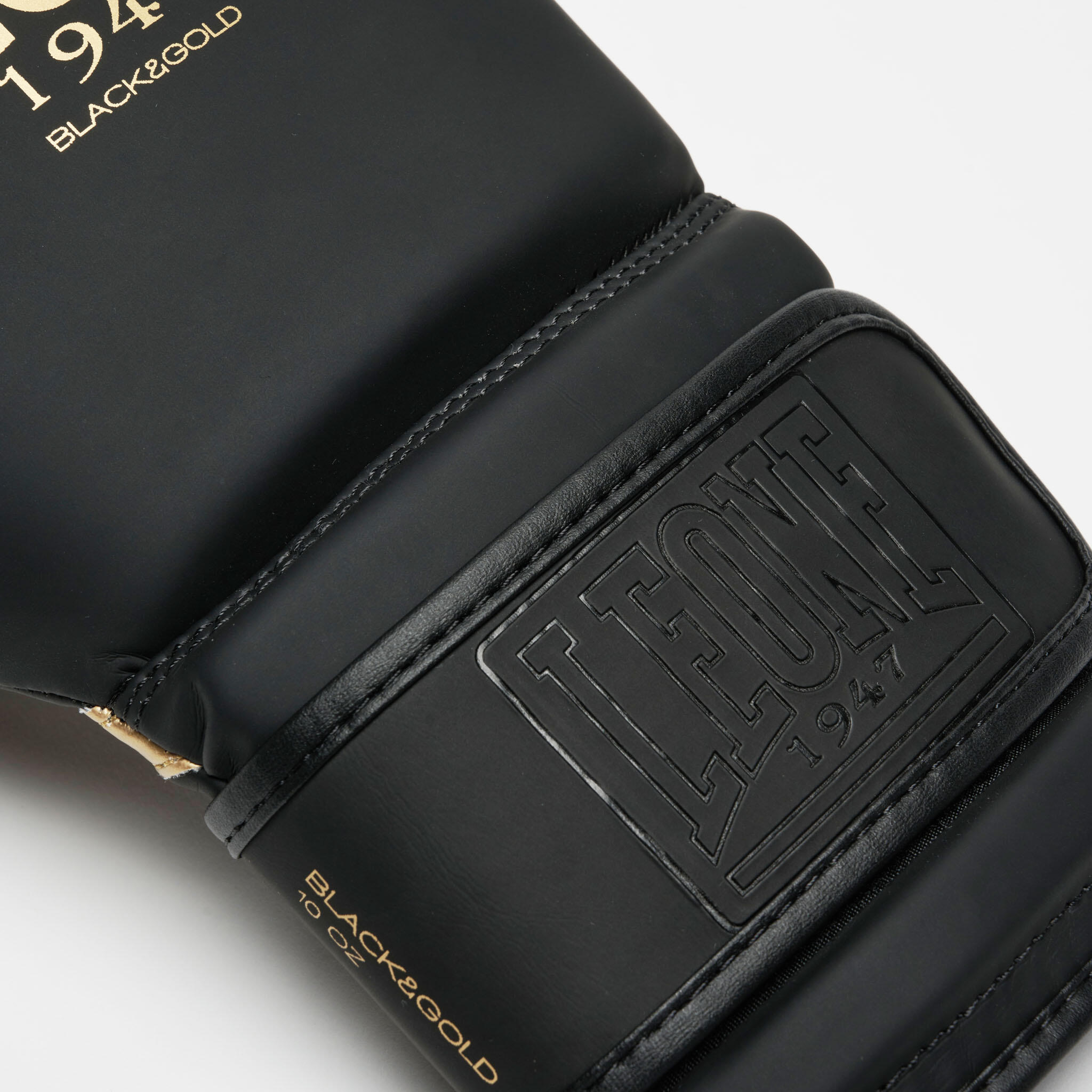 Leone Rękawice Bokserskie Black&Gold 7/7