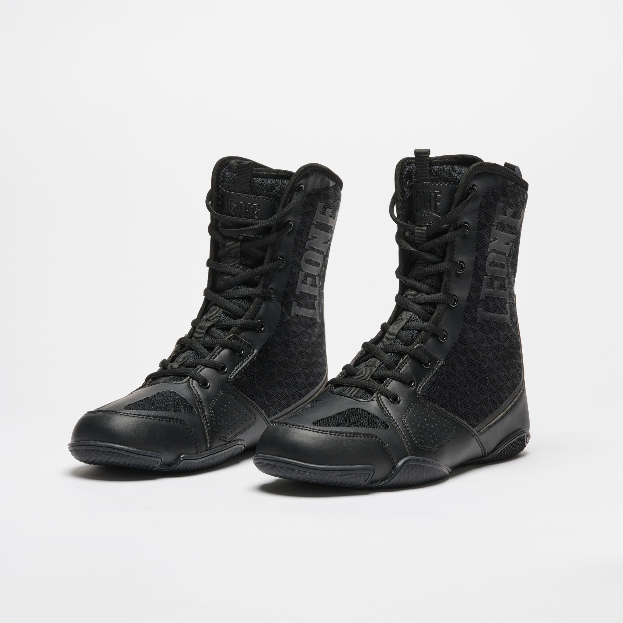 Bota de Boxeo Leone1947 PROFESSIONAL negro/38
