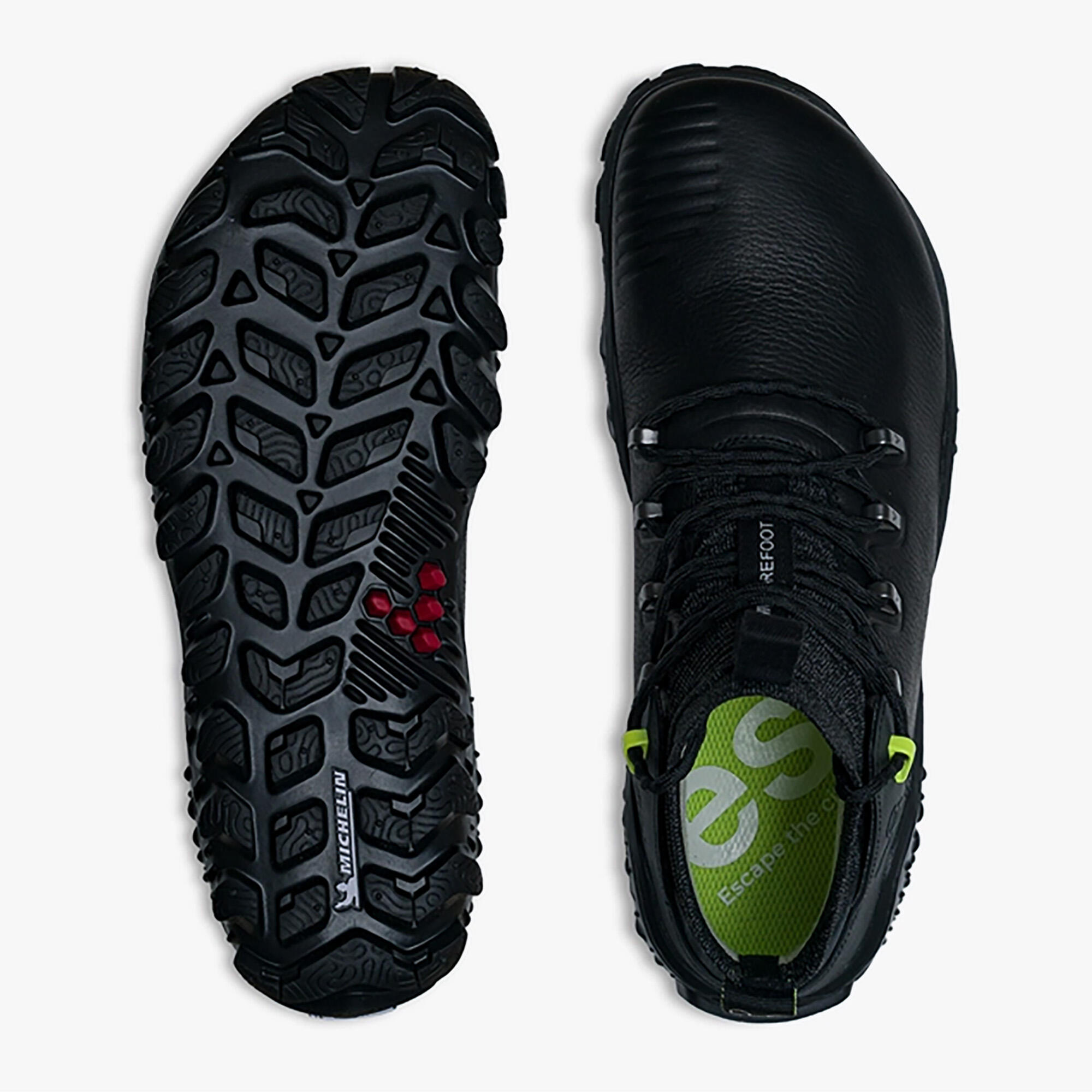 Męskie turystyczne buty barefoot MAGNA FOREST ESC MENS OBSIDIAN Czarny 5/5