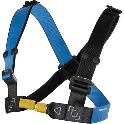 Brustgurt Chest Harness Slidelock blue-anthracite