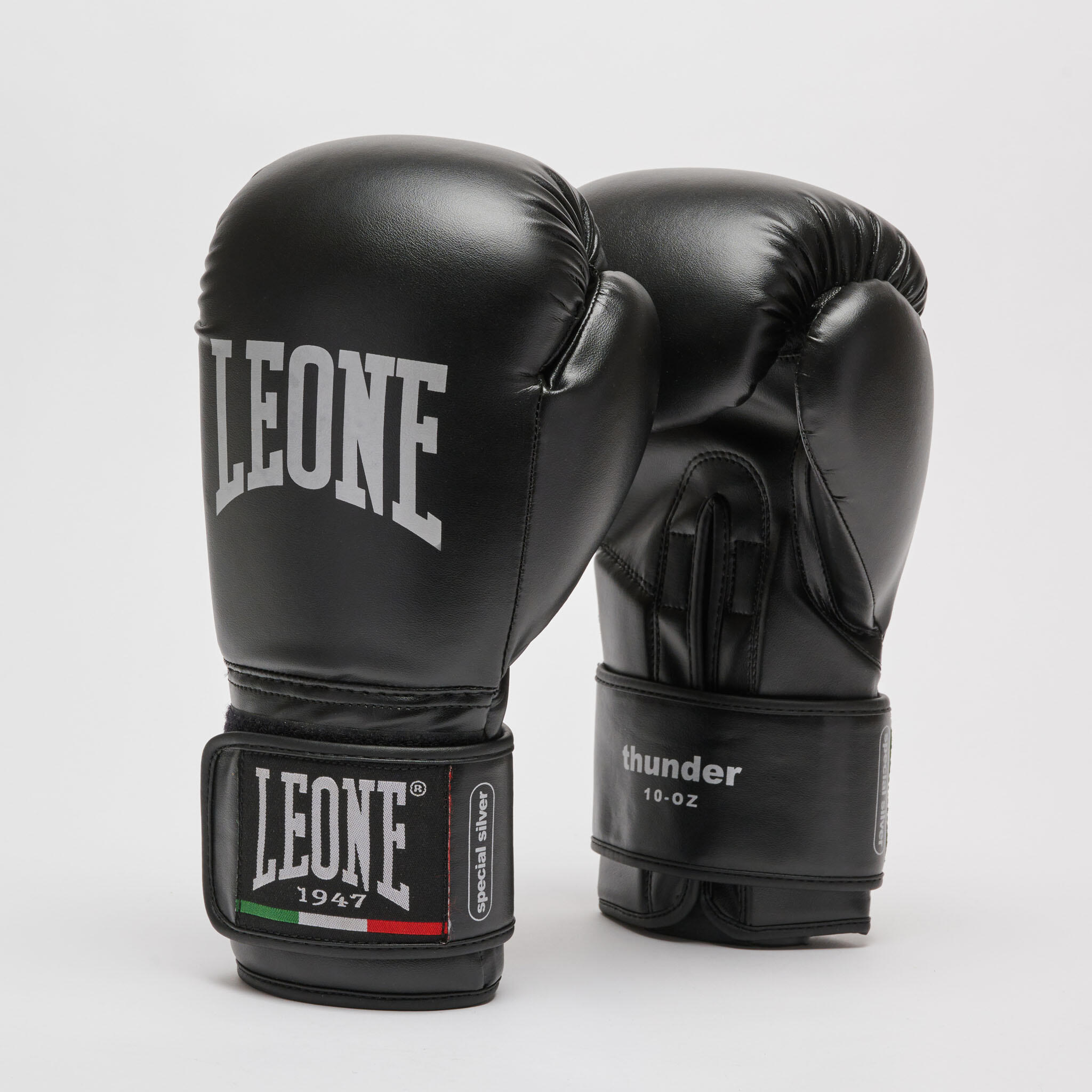 LEONE 1947 Guantes de Boxeo Leone1947,  THUNDER negro/10ozM