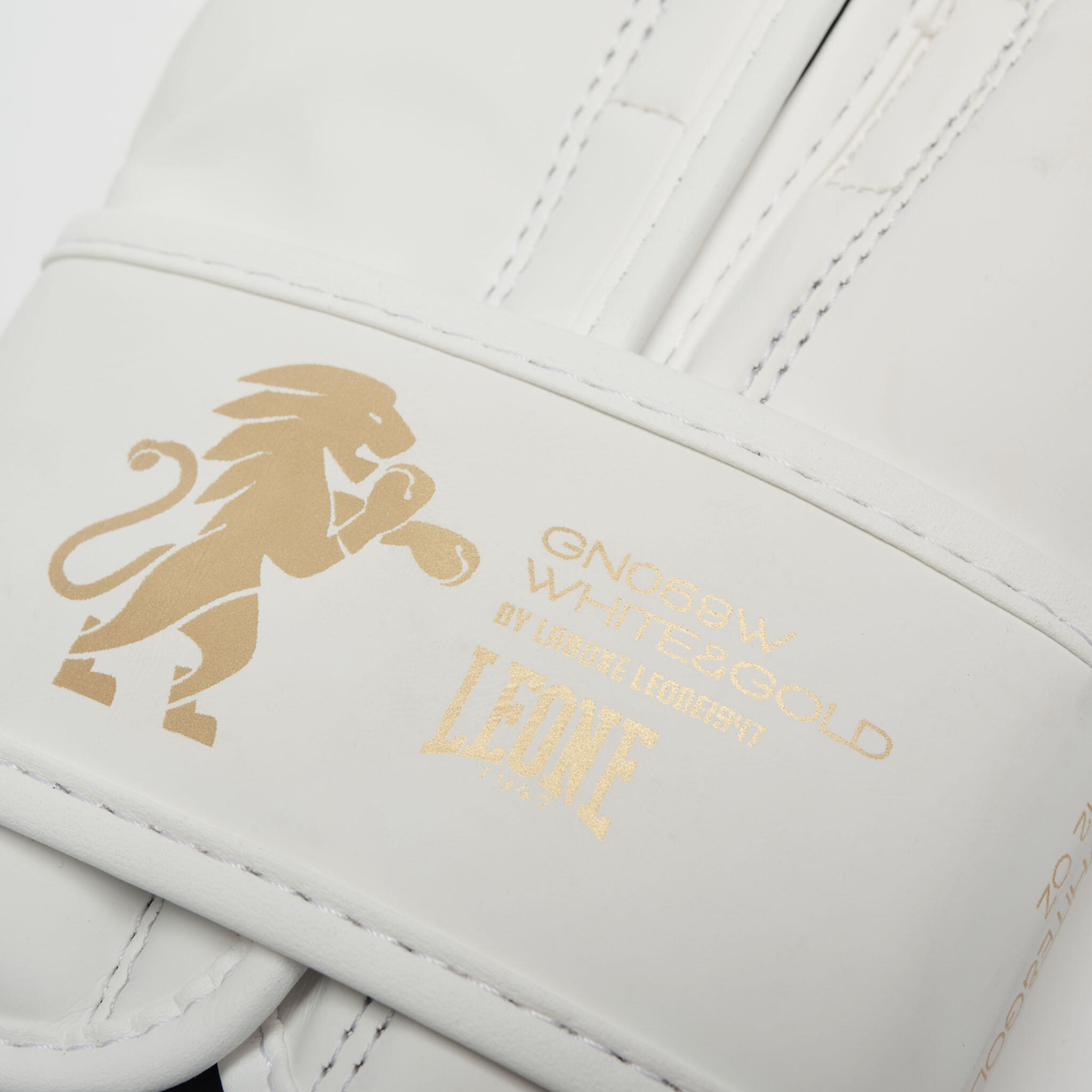 LEONE gants de boxe IDOL blanc 10 oz 7/8