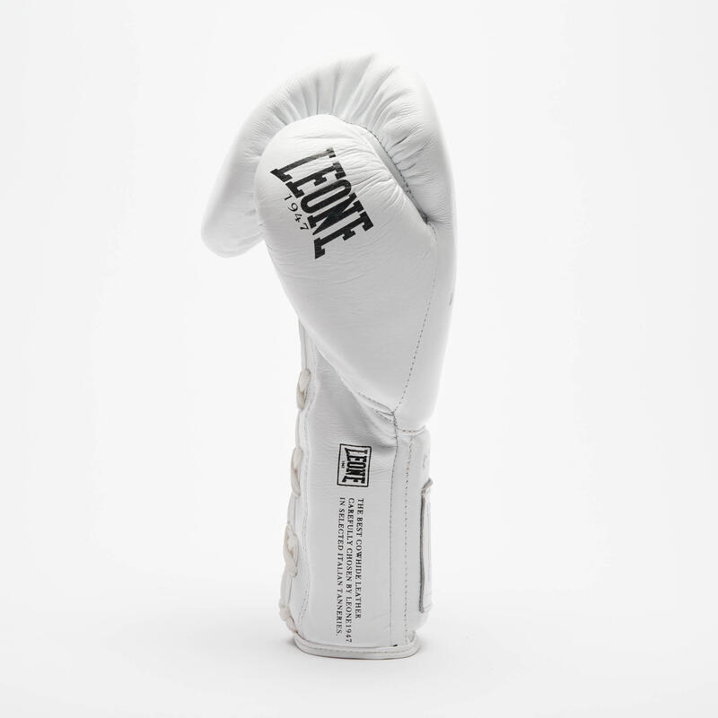Manusi de Box Leone The Greatest cu Siret  Albe