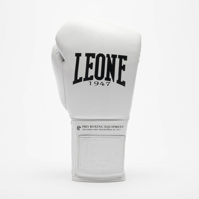 Manusi de Box Leone The Greatest cu Siret  Albe