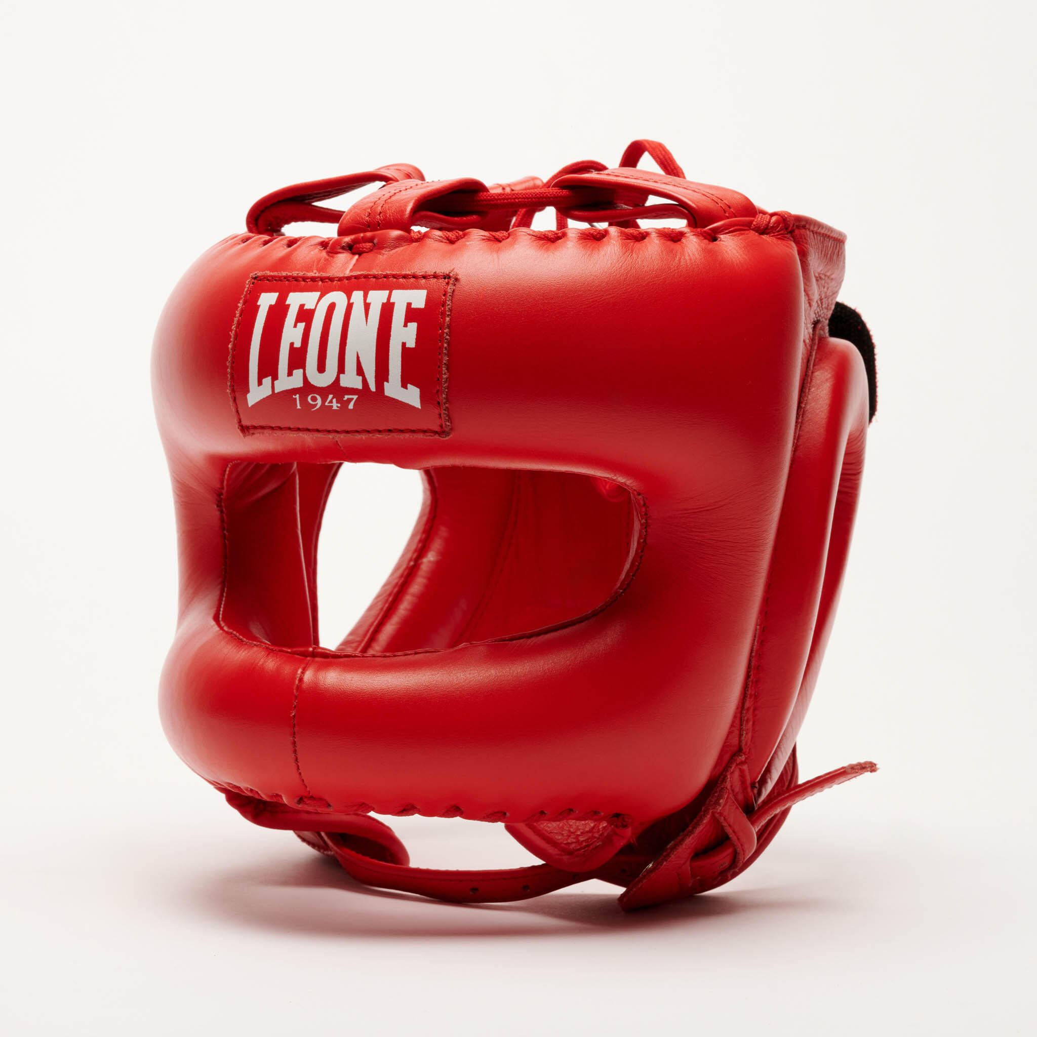 LEONE 1947 Casco Protector Leone1947 THE GREATEST barra  rojo/S/M