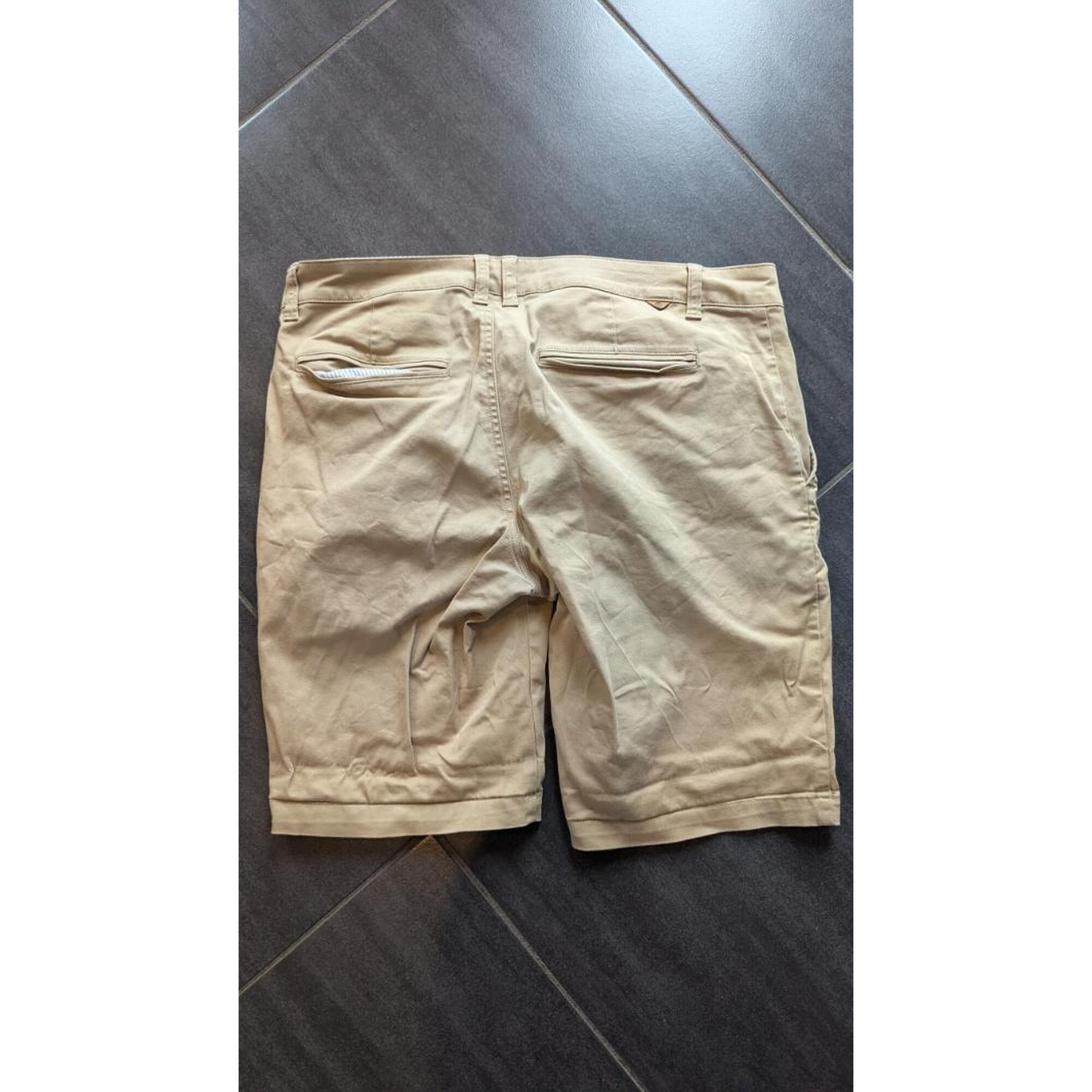 Tussen Particulieren - Herenbeige inesis golfshort 40