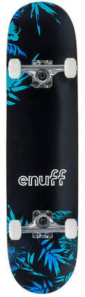 Skate Enuff Floral 7.75"x31.5" Noir/Bleu