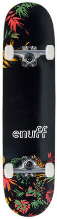 Skate Enuff Floral 7.75"x31.5" Noir/Bleu