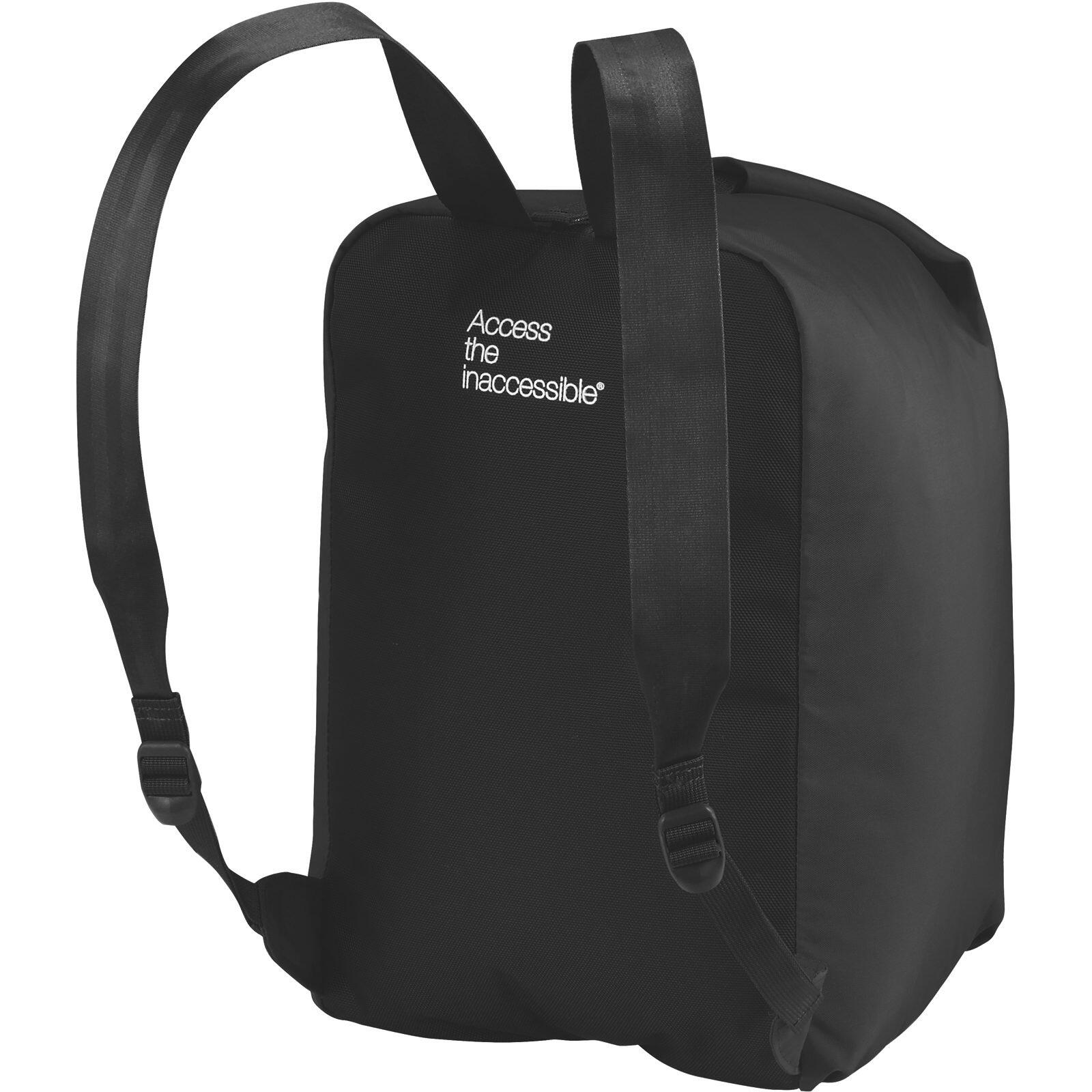 Mochila para cuerda Petzl SPLIT 25 L gris con tarp 140x140 cm, cierre enrollable 2/7
