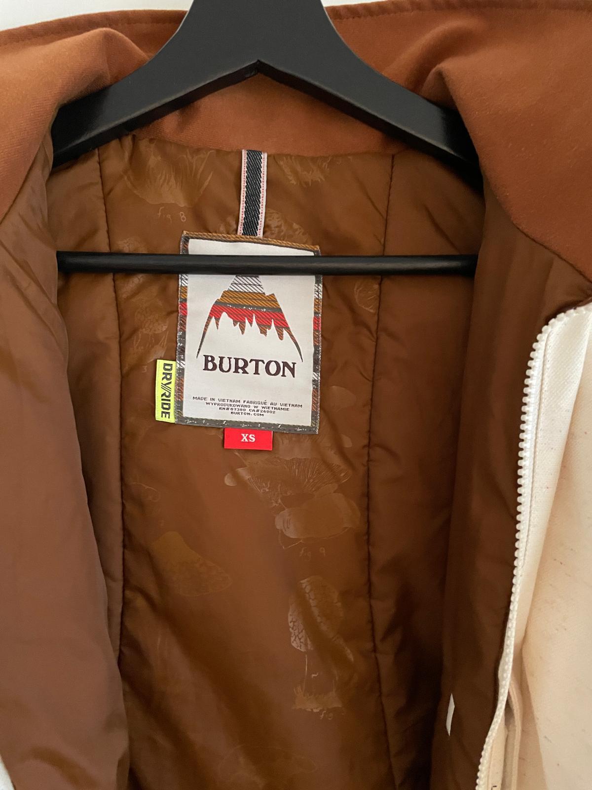 Entre Particuliers - Veste de ski blanche Burton pour femmes 4/5