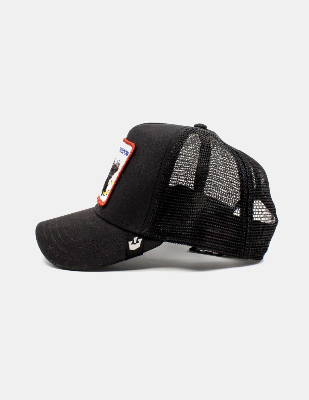 Cap Goorin Bros The Freedom Eagle Blk Adulte 3/5