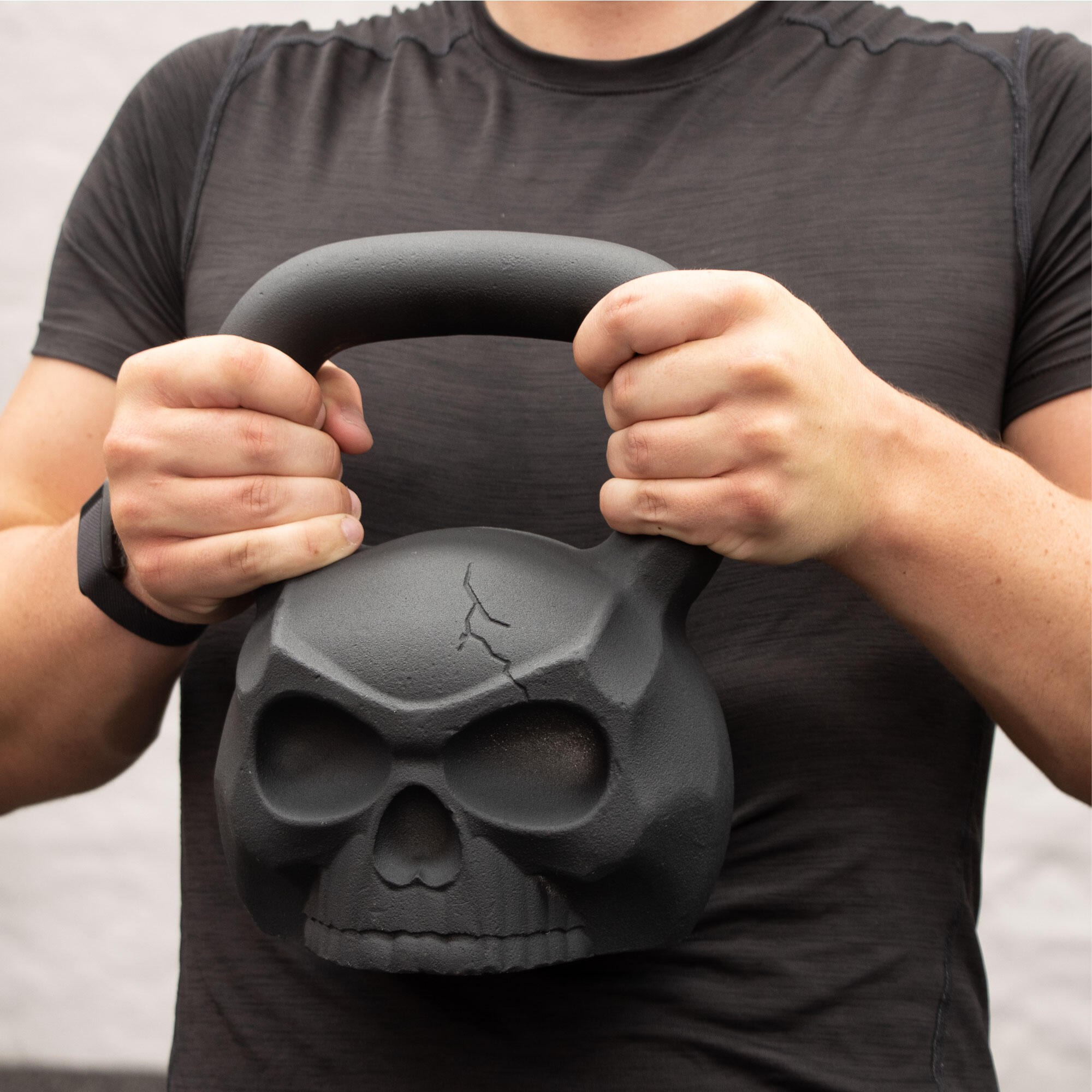 Phoenix CAST IRON SKULL KETTLEBELL - 16KG 2/8