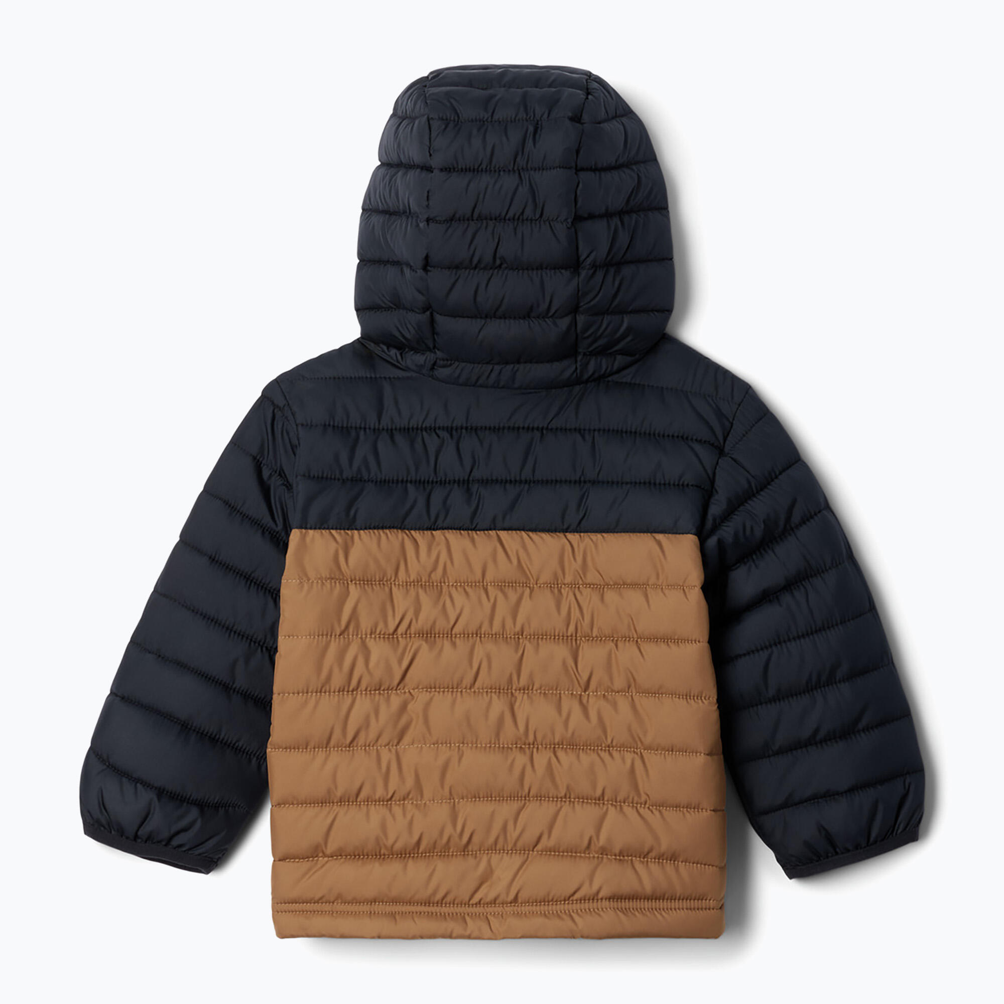 Casaco de penas Columbia Powder Lite II com capuz para criança 2/4
