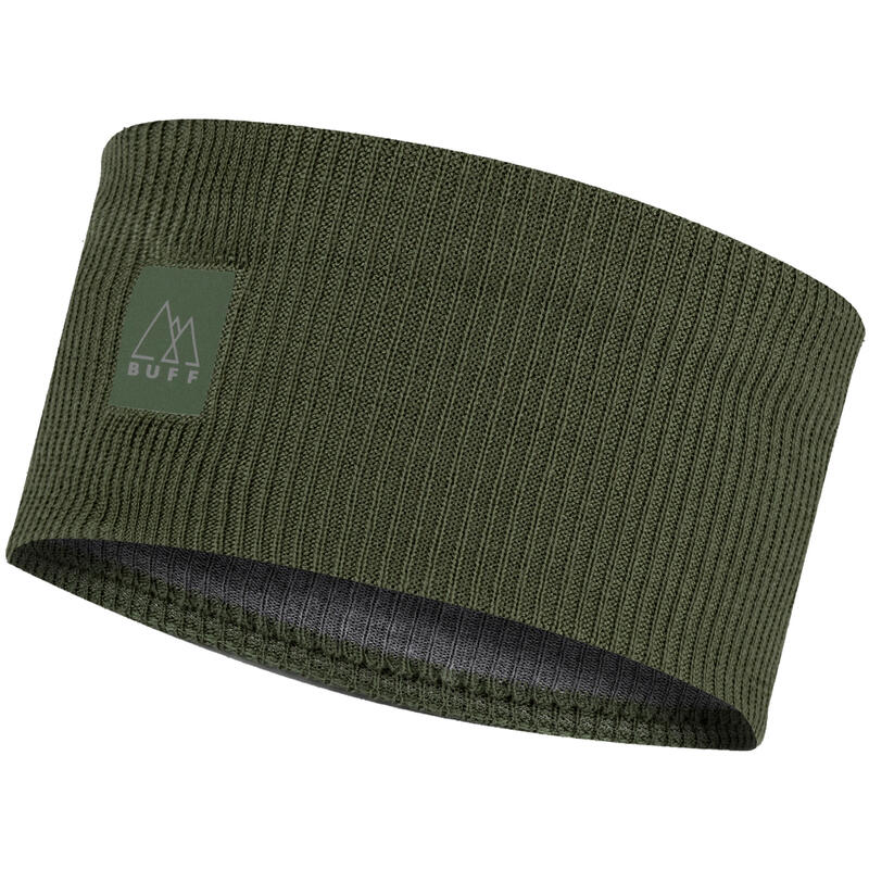 Opaska na głowę do biegania BUFF Crossknit Headband Solid