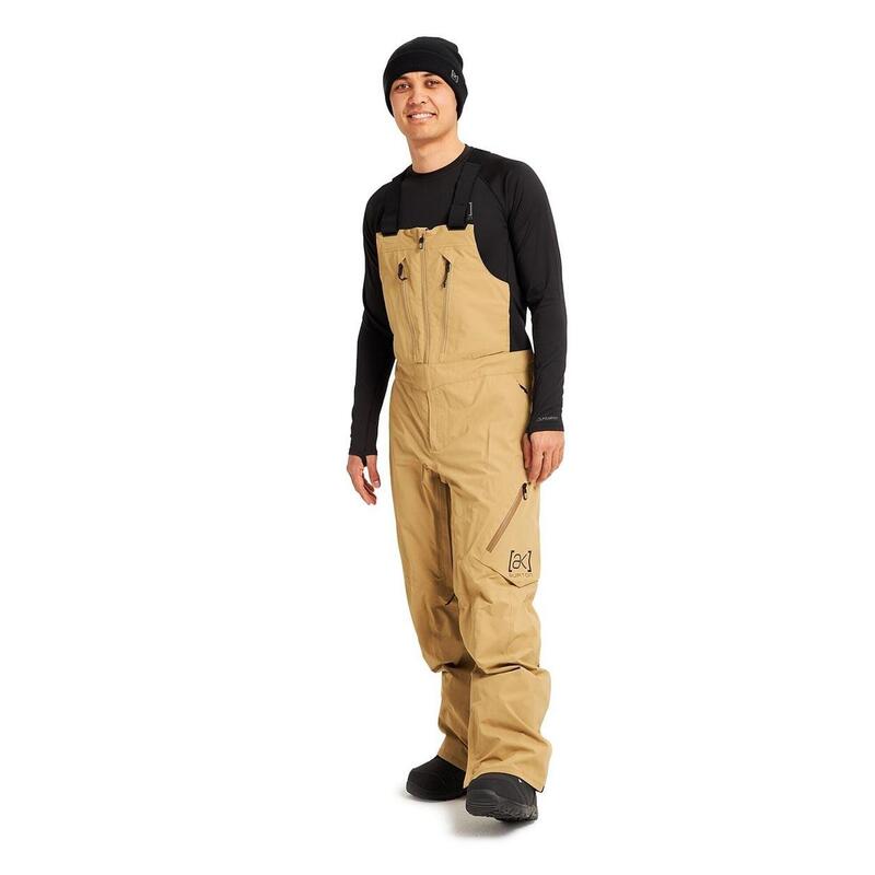 Salopeta Snow Burton AK Gore-Tex Cyclc Bib Kelp Brown