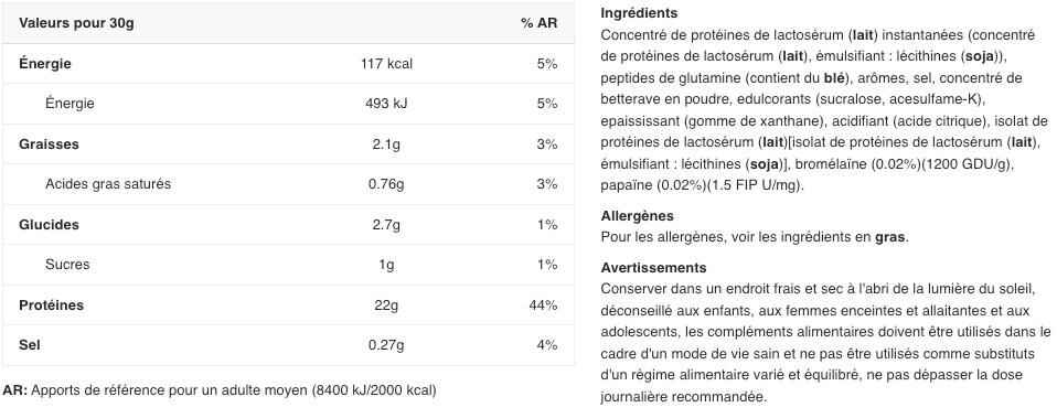 Whey concentrée - My Whey + Peptides - Fraise Banane 2/2