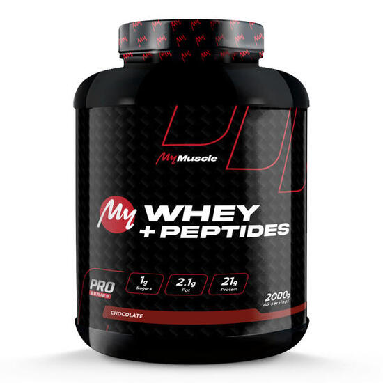 Whey concentrée - My Whey + Peptides - Chocolat
