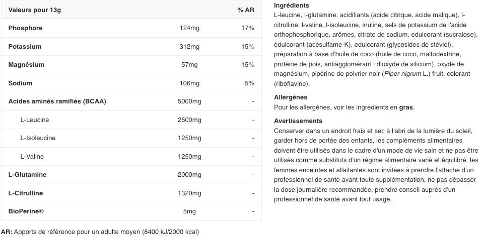 Bcaa - My Bcaa (390g) - Limonata 2/2