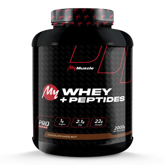 Whey concentrée - My Whey + Peptides - Chocolat Noisette