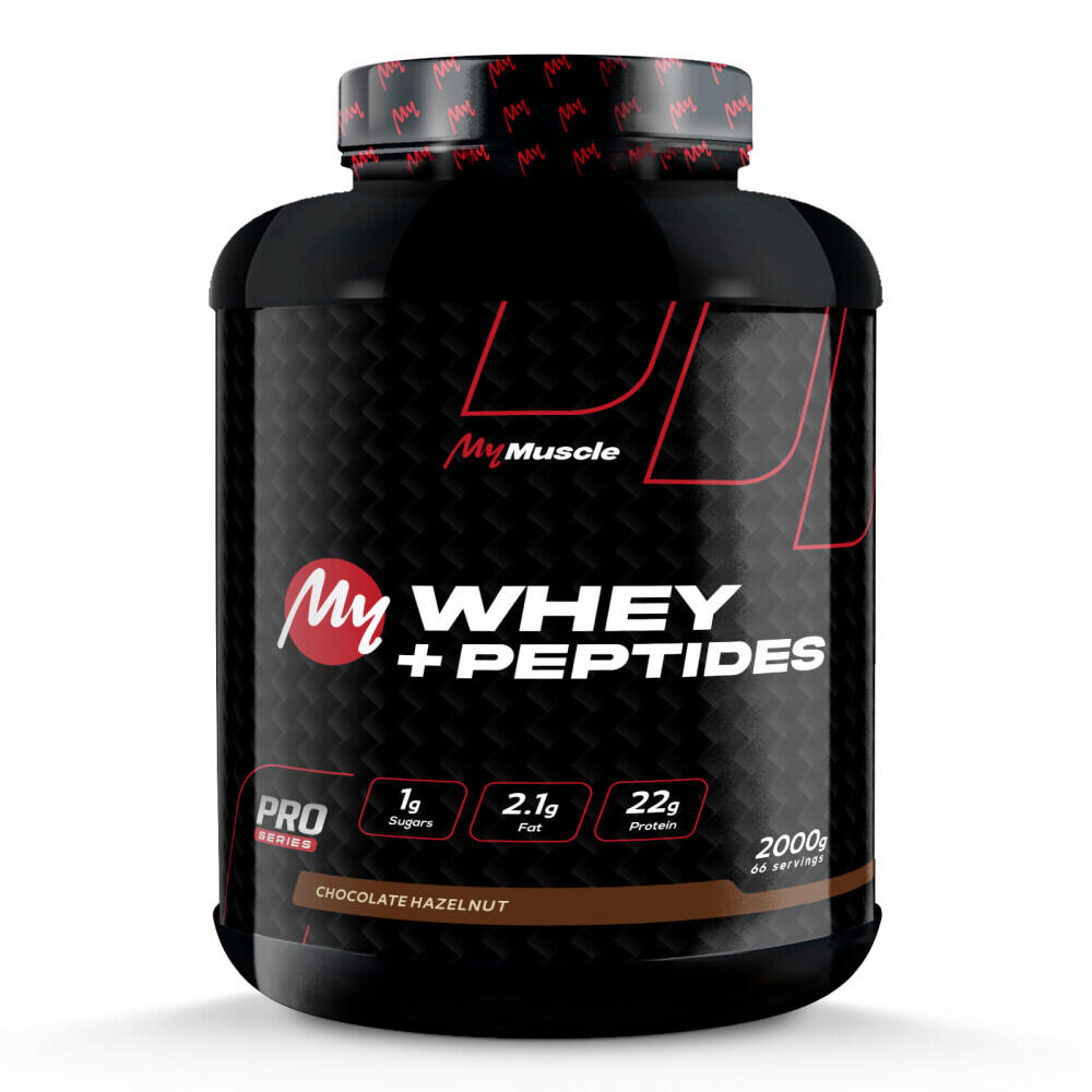 Mymuscle - Whey Concentrée - My Whey + Peptides - Chocolat Noisette - Whey Protéine - Decathlon