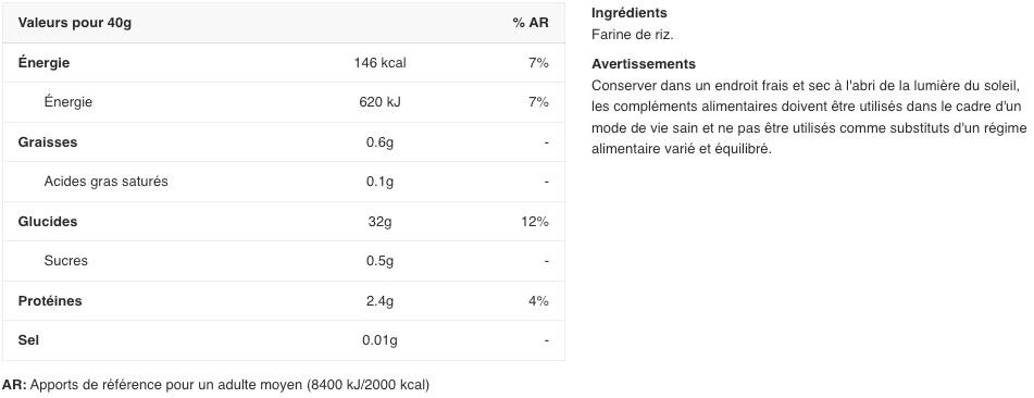Creme Di Riso - My Cream Of Rice (1200g) - Neutro 2/2