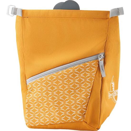 Magnesia Beutel Chalk Bag Boulder Reactor golden yellow