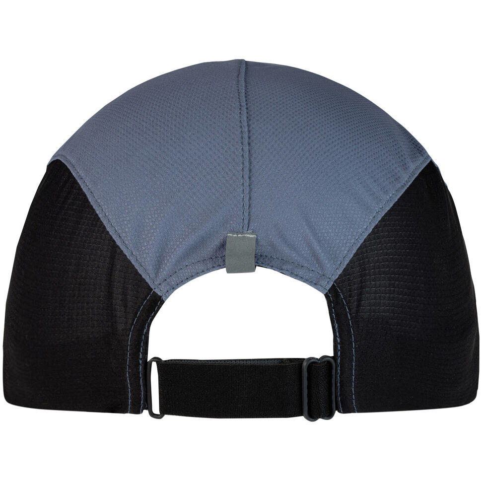 Czapka do biegania z daszkiem unisex Buff Pack Speed Cap Solid Steel ochrona UV thumbnail