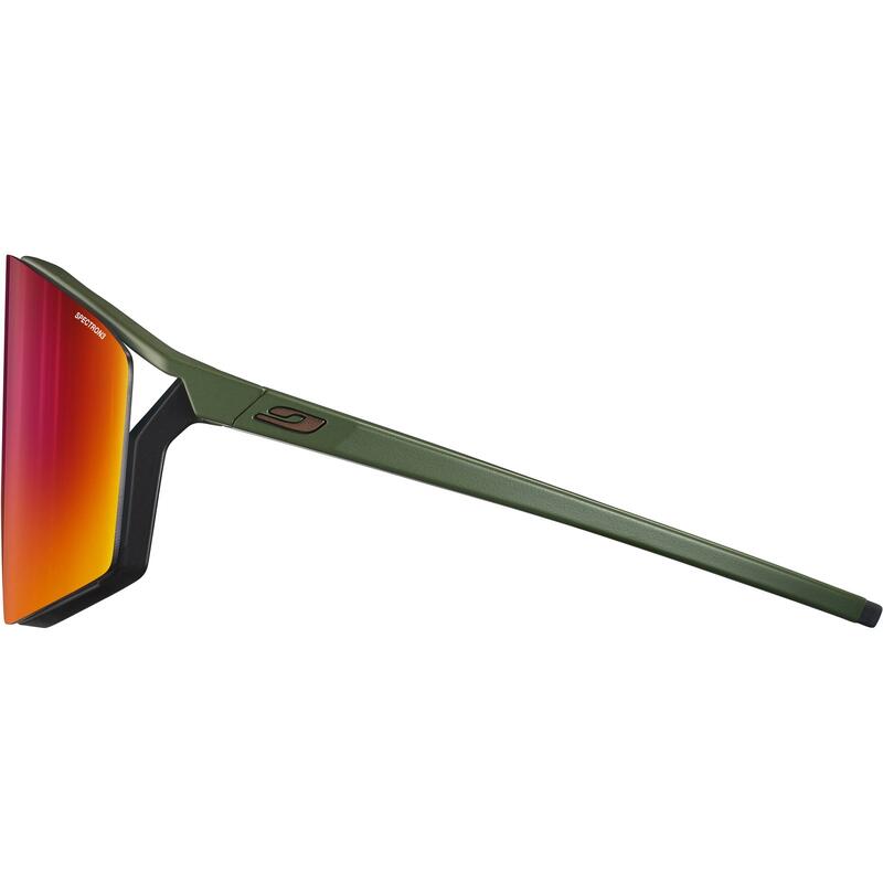 Okulary rowerowe Julbo Edge - khaki/czarny | Spectron cat 3 Cf + cat 0