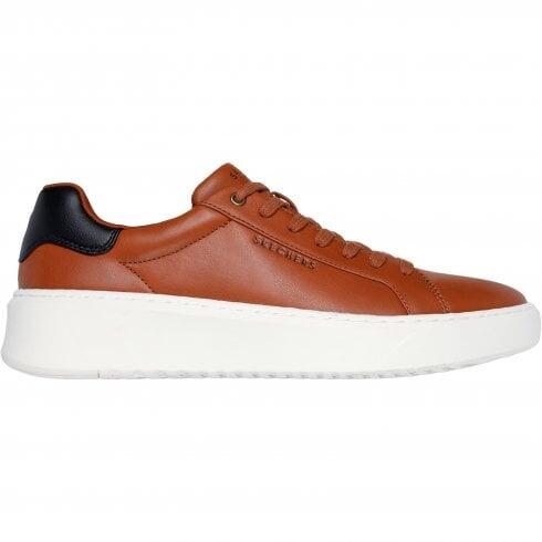 SKECHERS Heren COURT BREAK SUIT SNEAKER Sneakers Bruin 7/7