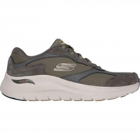 Chaussures pour hommes Skechers Arch fit the keep Vert 7/7