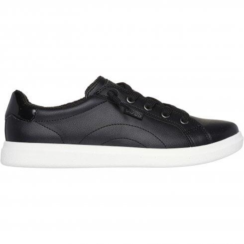 Sapatilhas Caminhada Mulher Skechers 114456_BLK Pretos com Atacadores