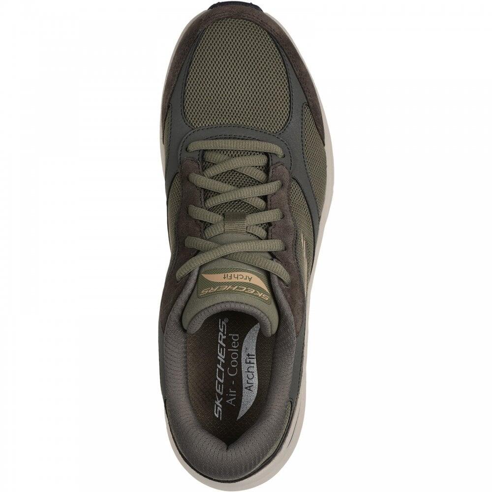 Chaussures pour hommes Skechers Arch fit the keep Vert 5/7
