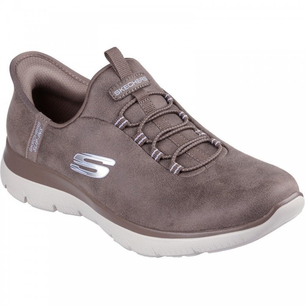 Zapatillas Deportivas Caminar Mujer Skechers 150254_BRN Topo con Cordones 6/7