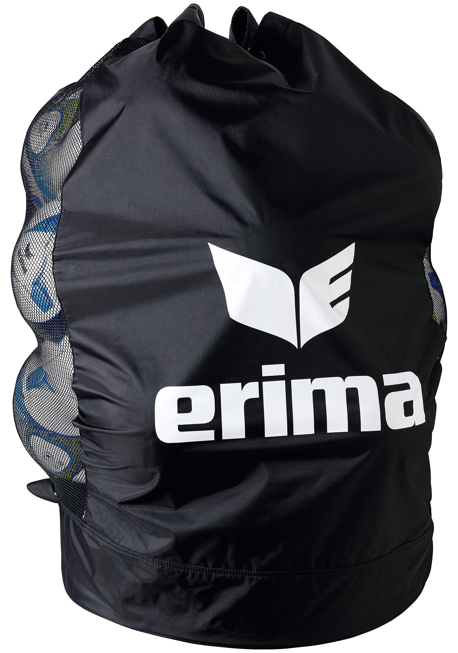 Geantă sport tip sac cu șnur pentru mingi, multicolor - capacitate 18 mingi