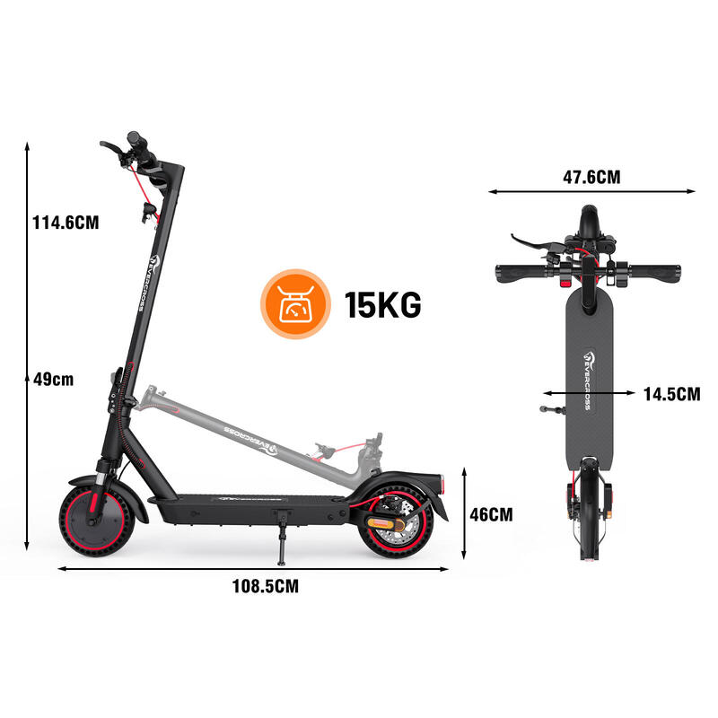 Trotineta electrică pliabilă adulți EVERCROSS EV85F (ABE)