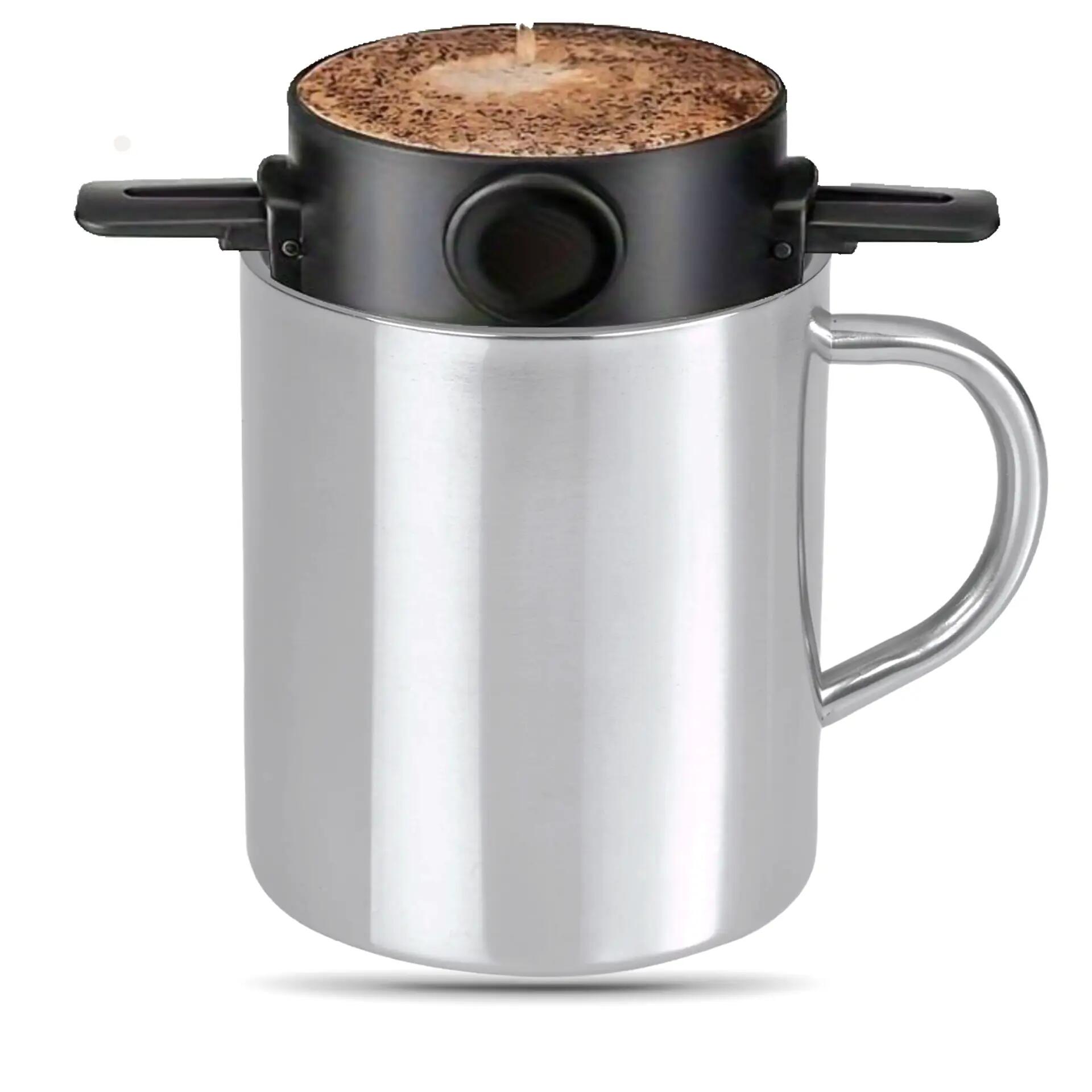 Kaffee Filter Becher Aufsatz Espresso 4/6