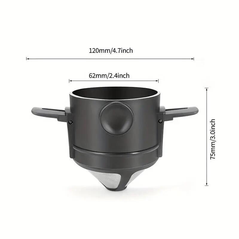 Kaffee Filter Becher Aufsatz Espresso 2/6