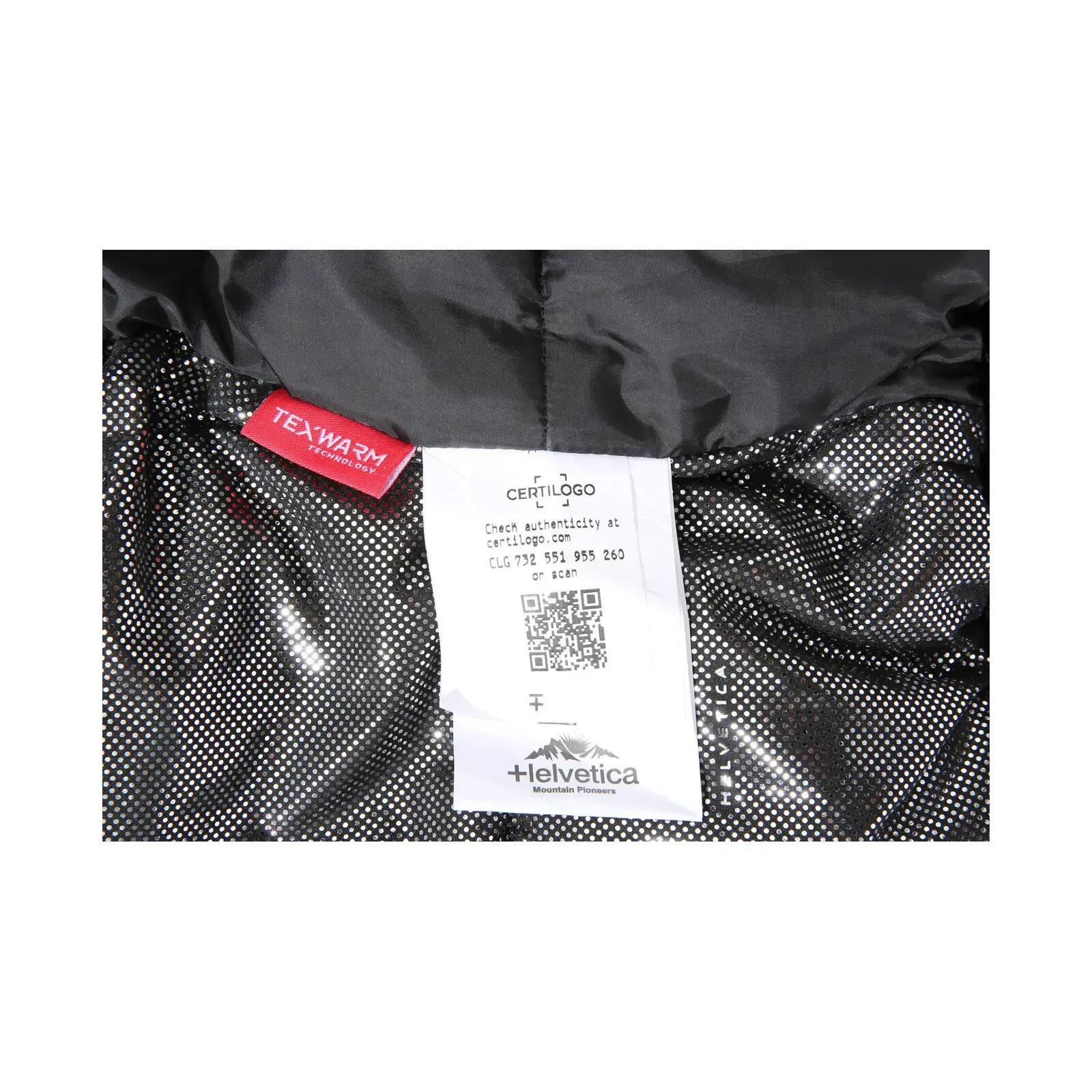 Piumino Uomo Helvetica WILSON con Cappuccio Rimovibile, Pelliccia Sintetica 5/6