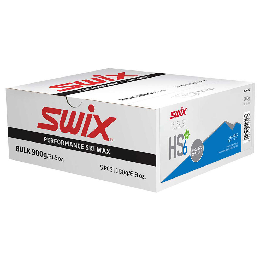 Ceară SWIX HS6 Blue -6°C/-12°C (900g)