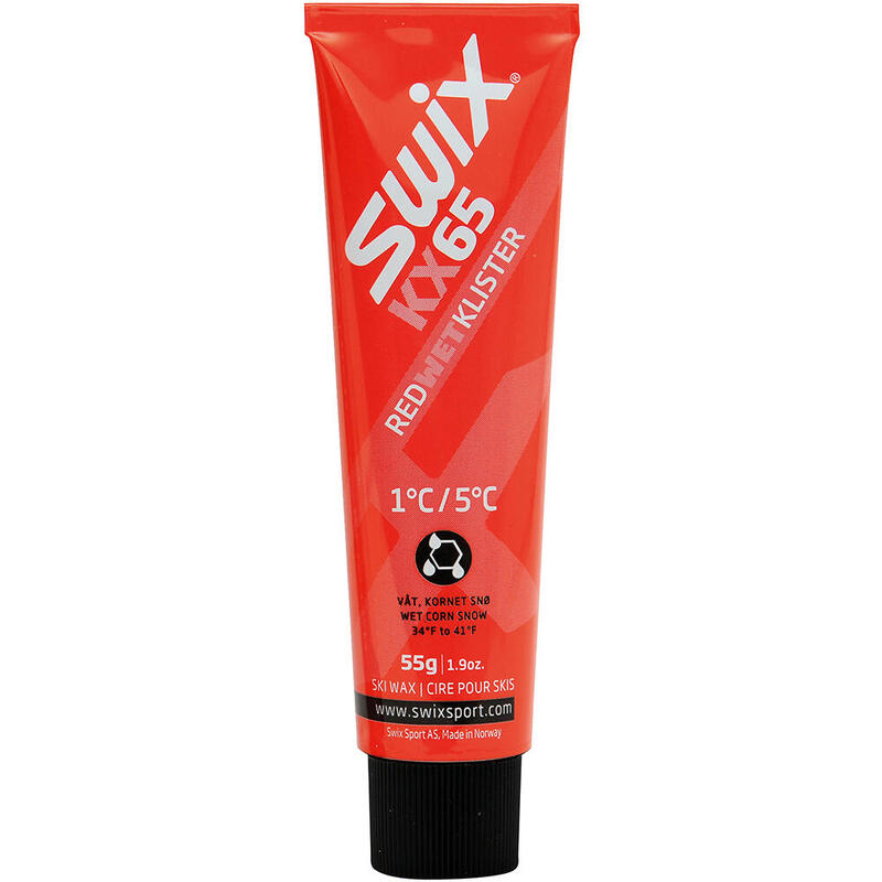 Ceară Klister SWIX KX65 Red +1°C/+5°C