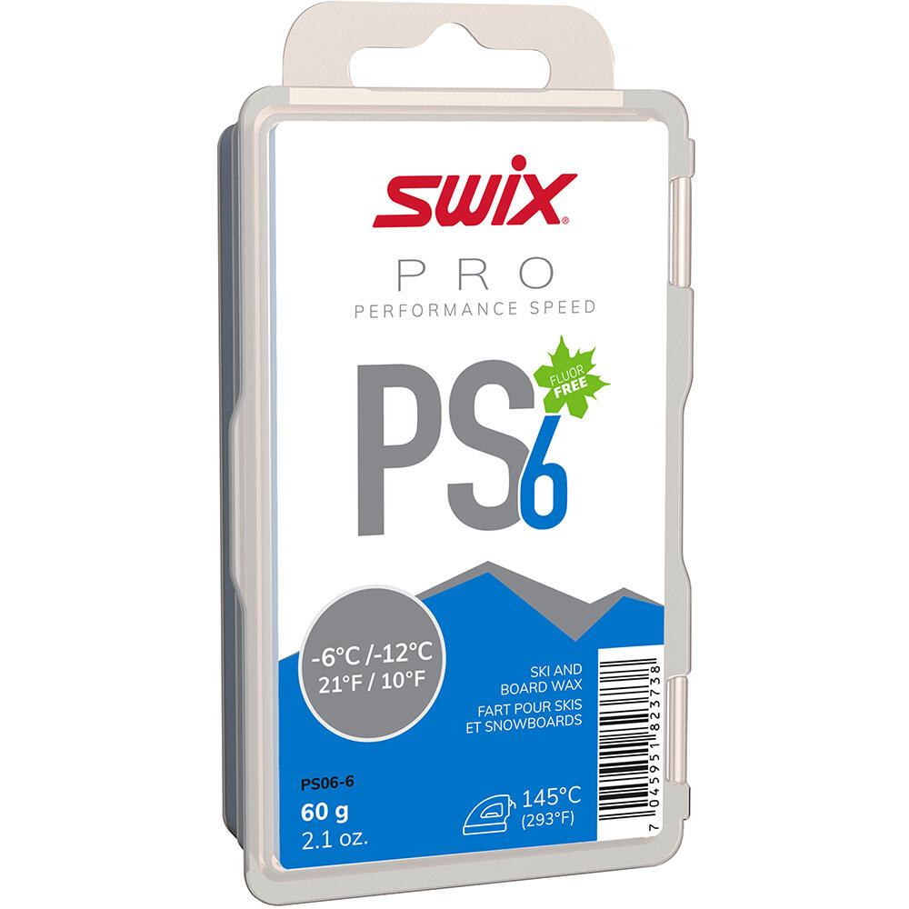 Ceară SWIX PS6 Blue -6°C/-12°C (60g)