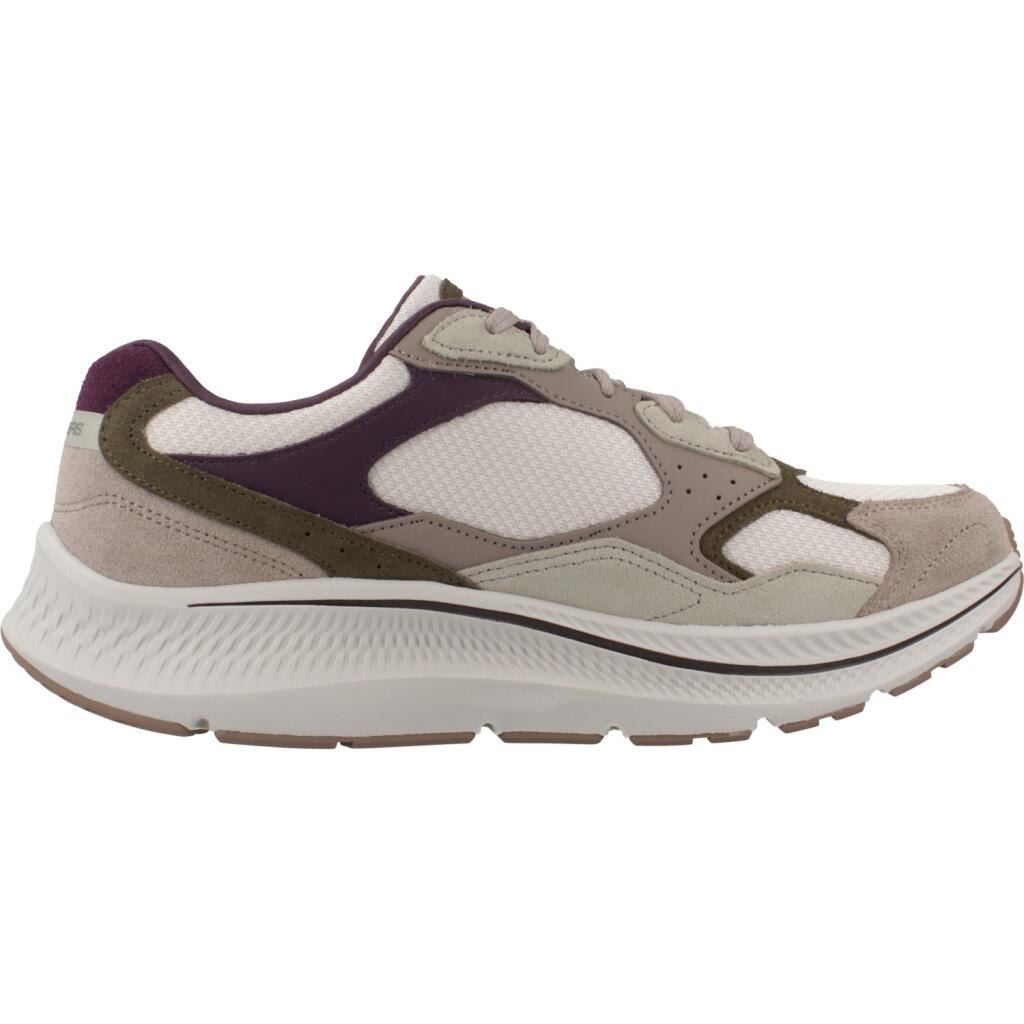 Baskets de course femme GO RUN CONSISTENT 2.0 RETRO STRIDE beige / violet 4/5