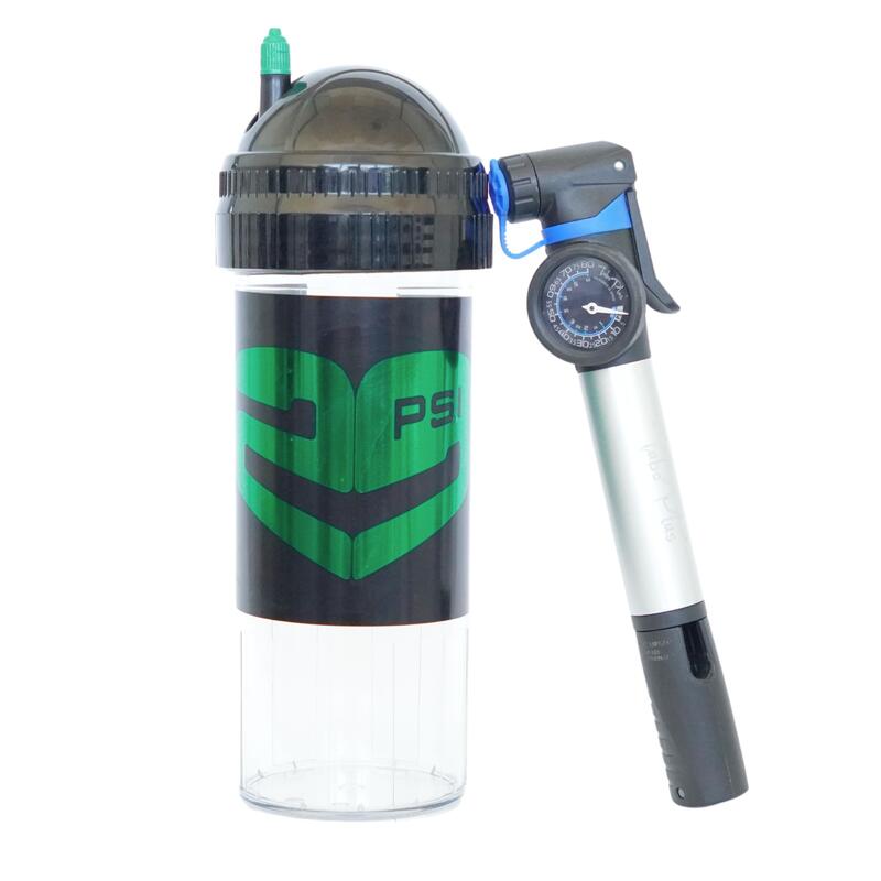 Tlakovač tenisových a padelových míčků | 29PSI X3e + vzduchová pumpa 22 cm