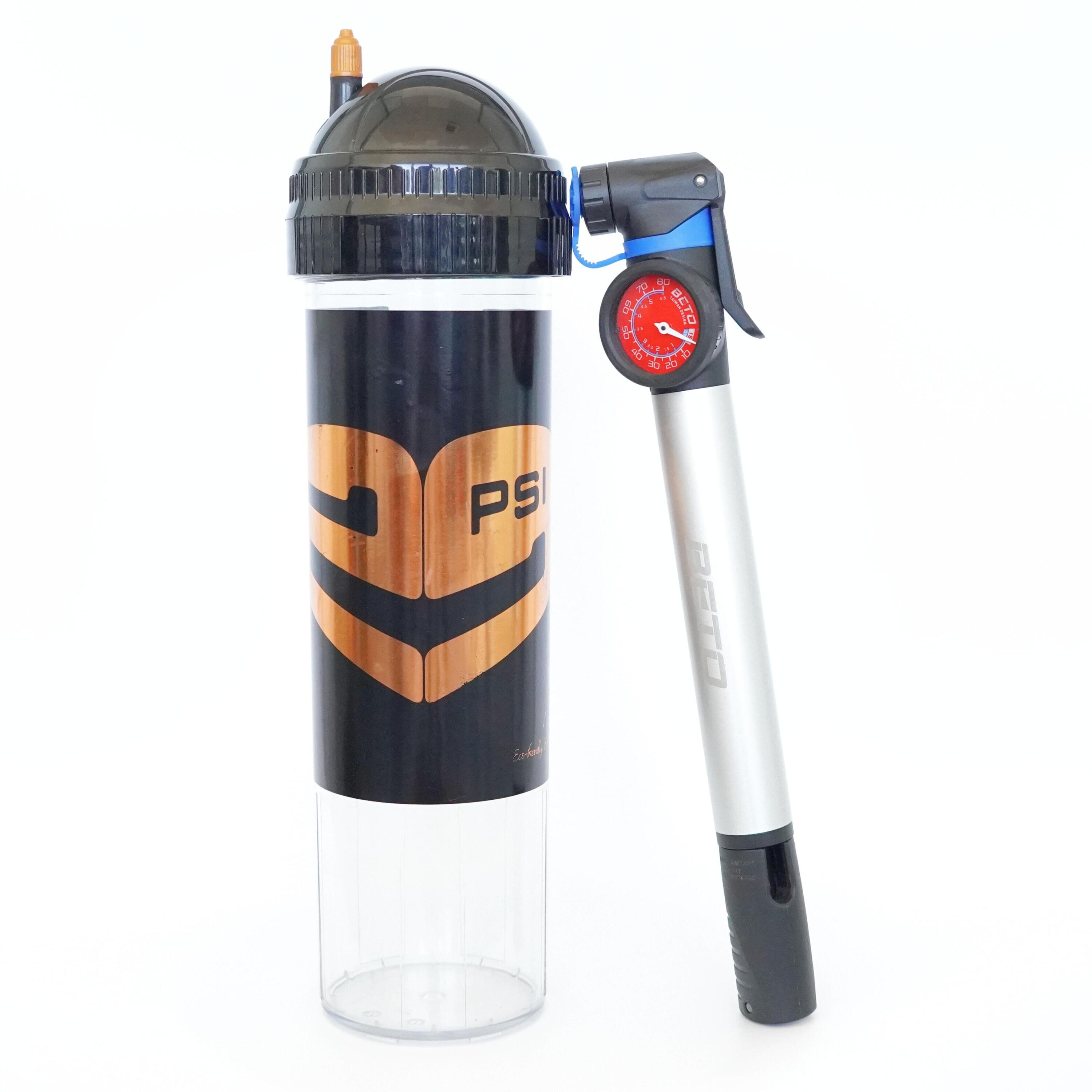 TUBOPLUS Tennis en Peddelbal Pressurizer | 29PSI X4e + Luchtpomp 27cm