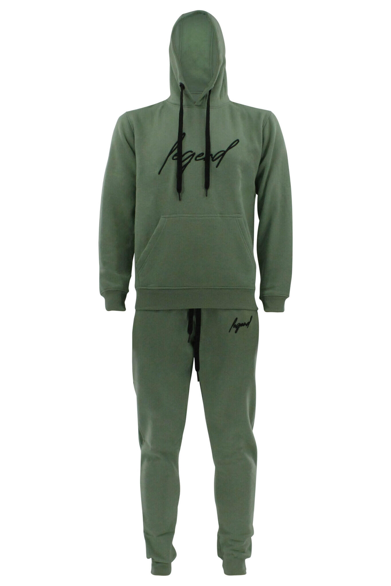 Joggingpak Hoodie Heren/Dames Signature Italy Olive Fitness en Hardlopen 5/5