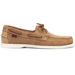 Docksides Portland chaussures bateau homme marron cognac