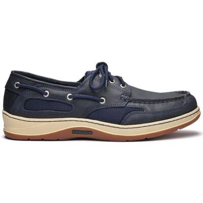 Clovehitch II Scarpe da barca da uomo blu marino in pelle
