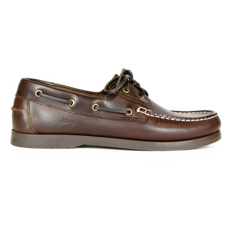 Sapatos de barco para homem - castanho